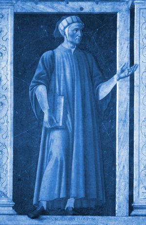 del Castagno, Andrea, 'Famous Persons: Dante Allighieri' (1450), Galleria degli Uffizi, Florence